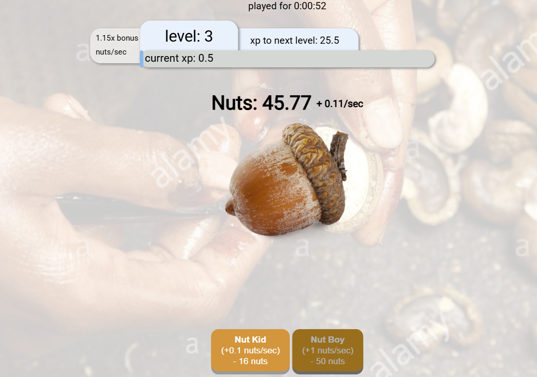 Nut Clicker